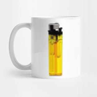 Pixel Lighter Yellow Mug